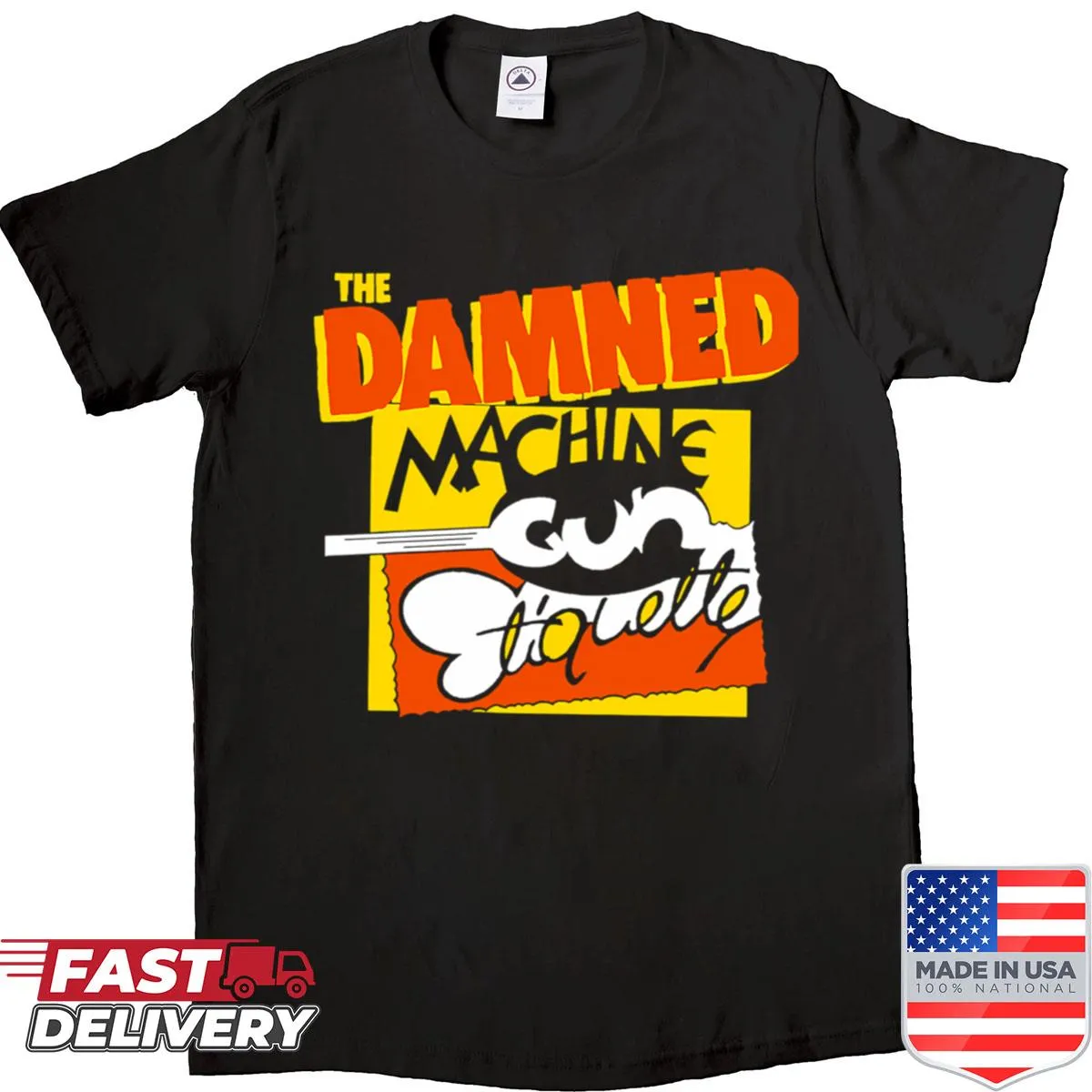 Vintage logo band music shirt featuring classic album designs