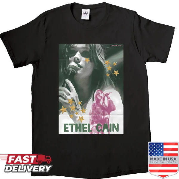 Vintage singer song music shirt honoring iconic artists and songs.