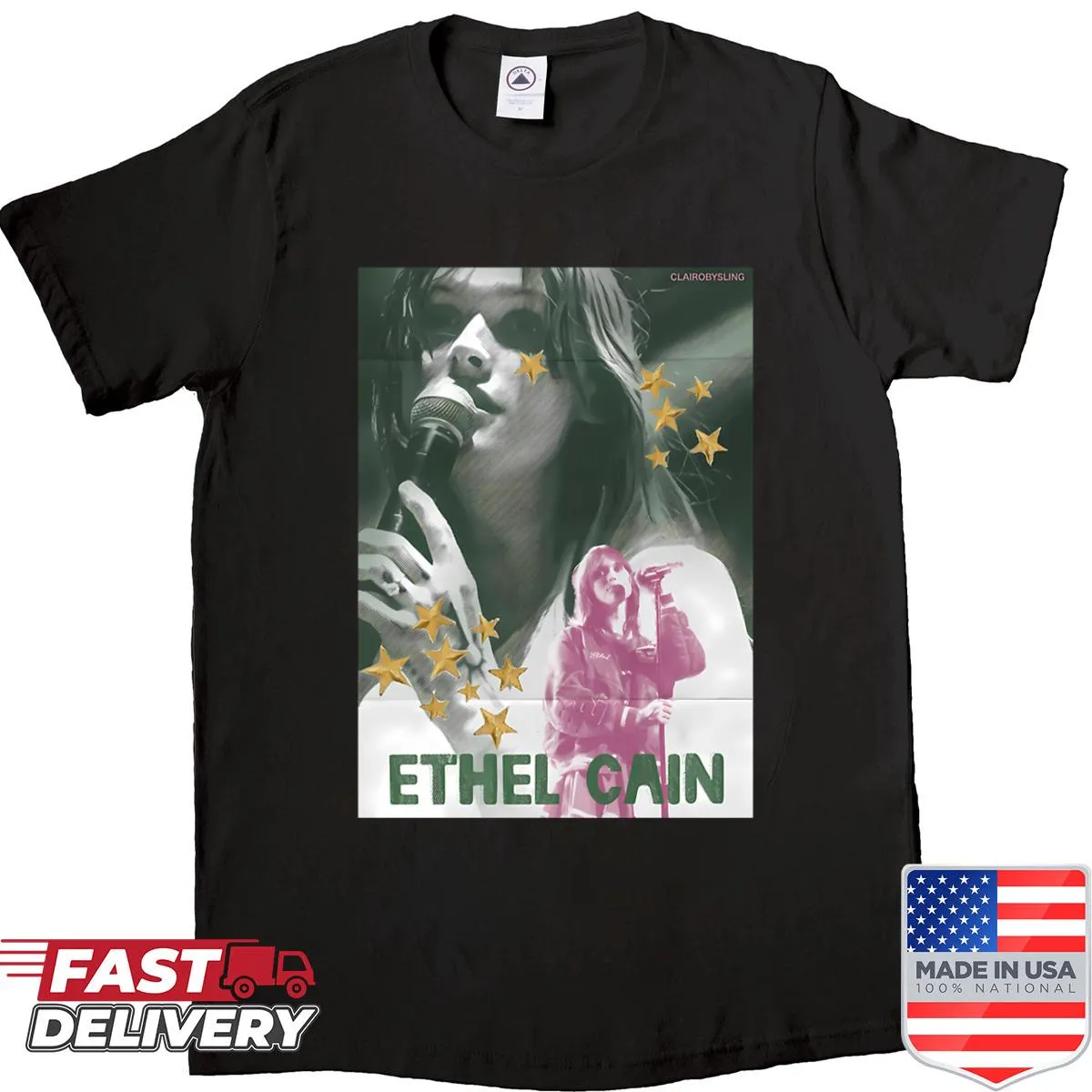 Vintage singer song music shirt honoring iconic artists and songs.