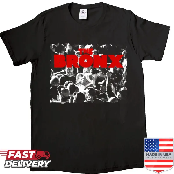 Vintage punk band album shirt reminiscent of 90s music culture