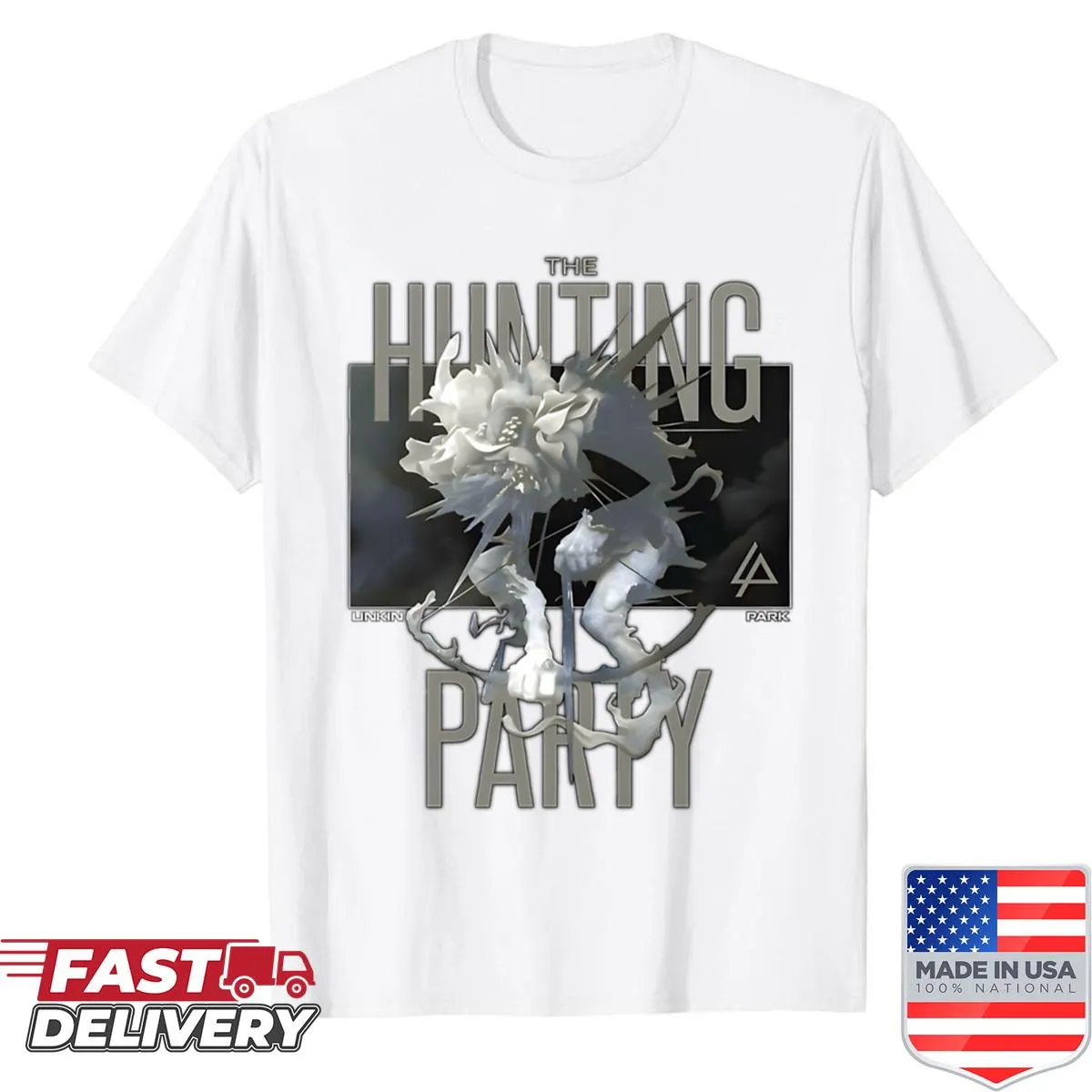 Vintage shirt featuring classic band tour album logo