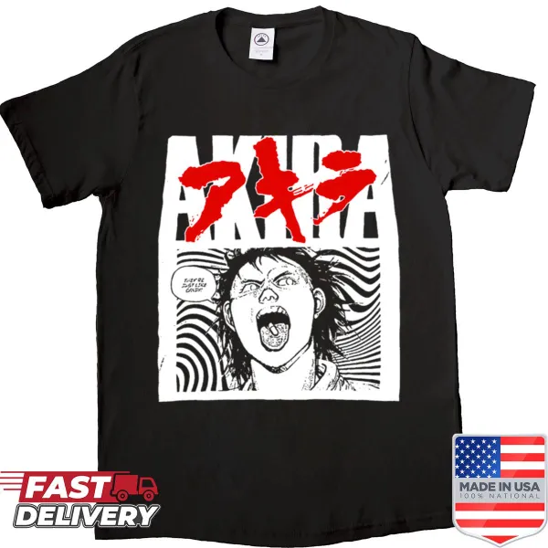 Vintage shirt featuring classic 90s manga artwork