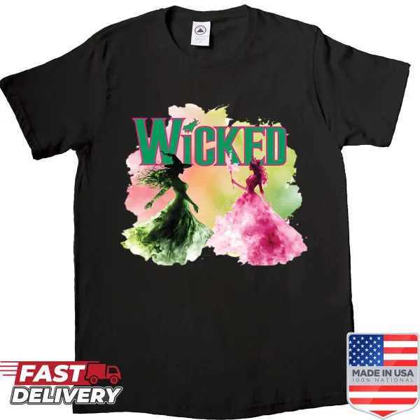 Vintage shirt featuring love and friendship themes from musicals