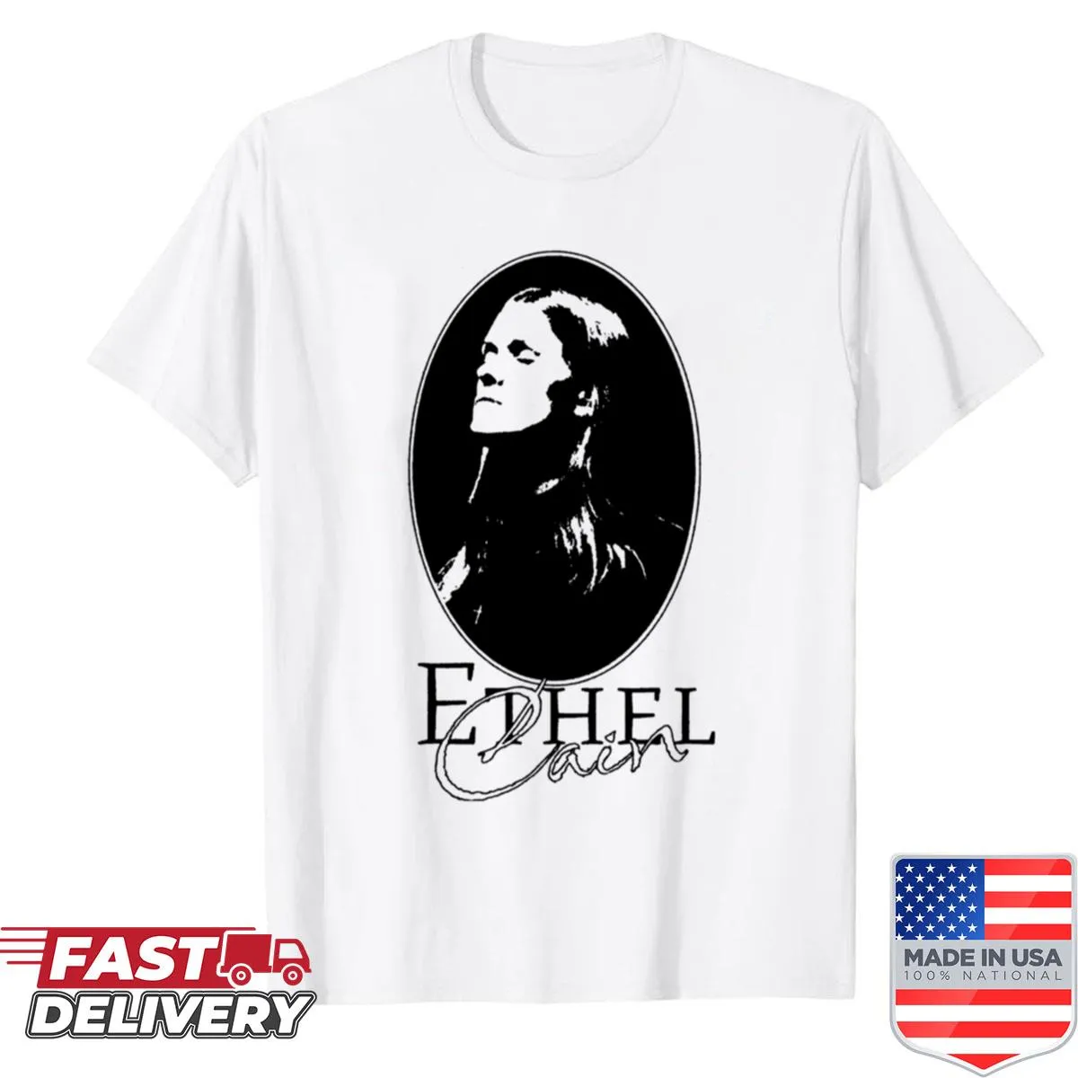 Vintage pop art T-shirt featuring Ethel design