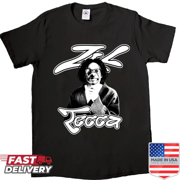 Vintage style shirt featuring a silhouette of Lil Tecca