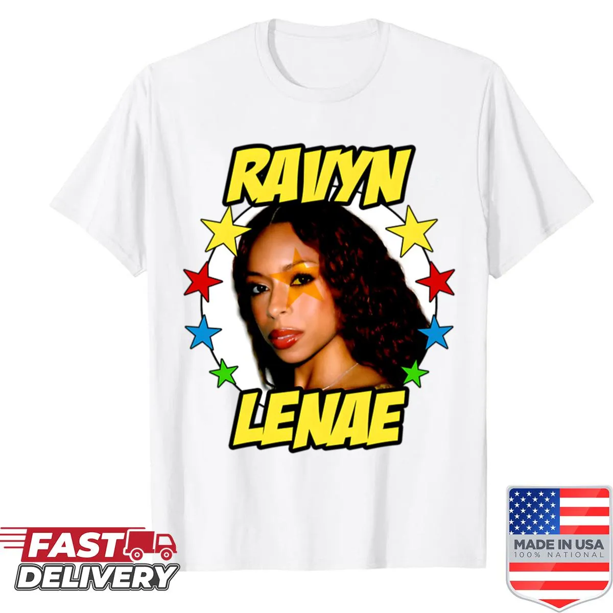 Nostalgic shirt celebrating Ravyn Lenae's artistry