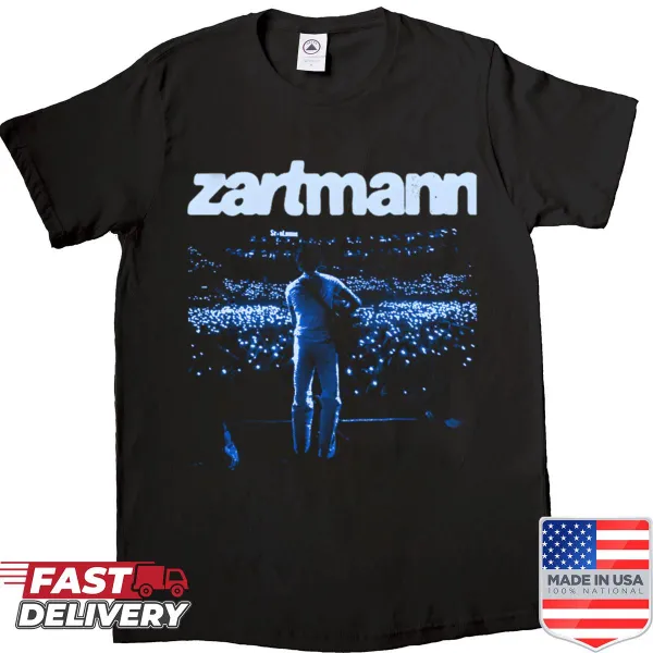 Oversized vintage shirt celebrating German singer Zartmann