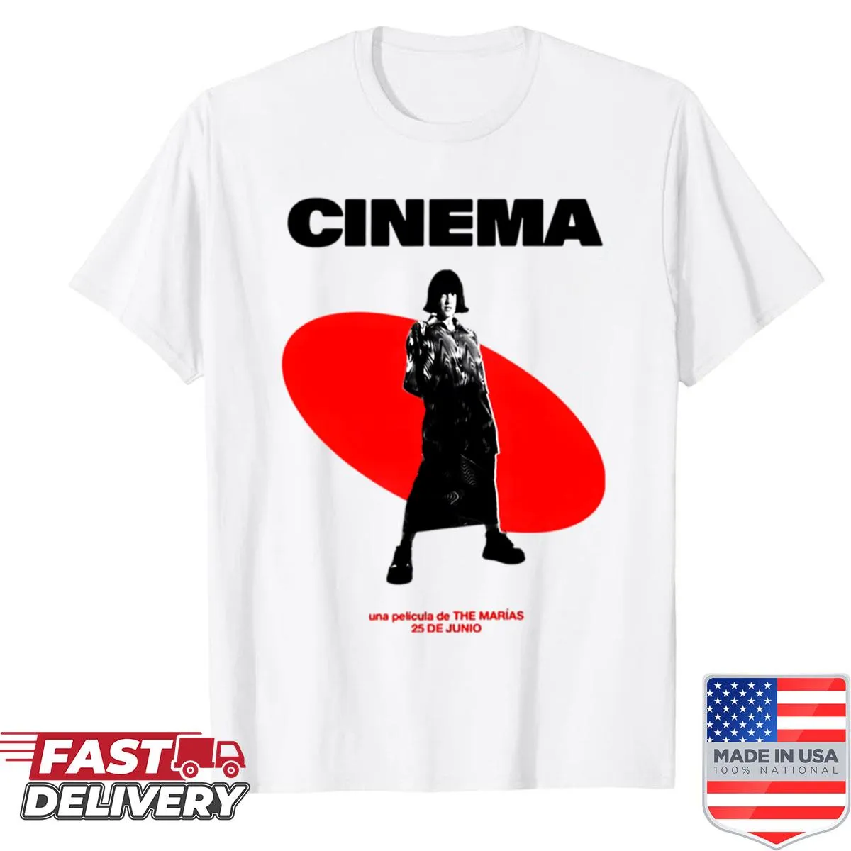 Vintage indie band t-shirt inspired by 90s music culture.
