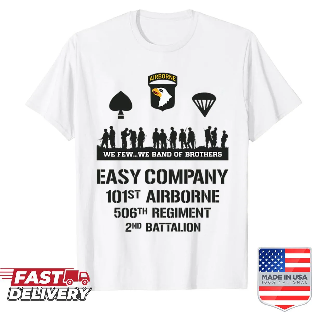 Vintage shirt celebrating war movies and miniseries with a cinematic design.