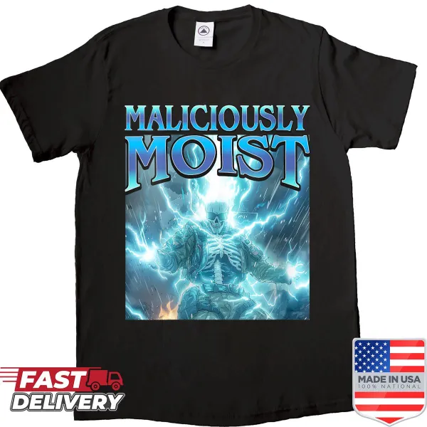 Funny skeleton t-shirt with edgy phrase for women