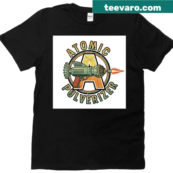 Bold design Atomic Pulverizer t-shirt
