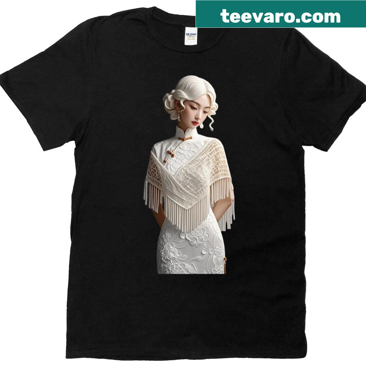 Oversized T-shirt with the phrase 'Beauty Is Not A Crime' in bold text — on a men's t-shirt
