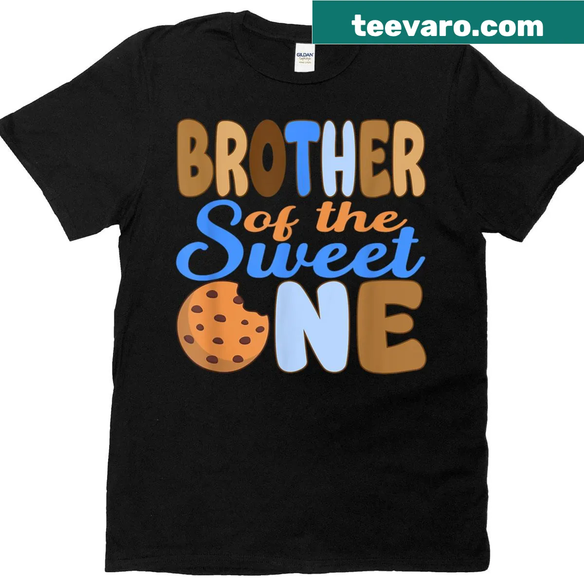 Cute T-shirt for Brother of the Sweet One's 1st birthday — on a men's t-shirt