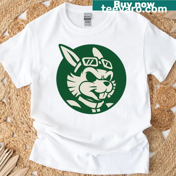 Stencil-style graphic T-shirt featuring Bucky O'Hare for fans of the franchise