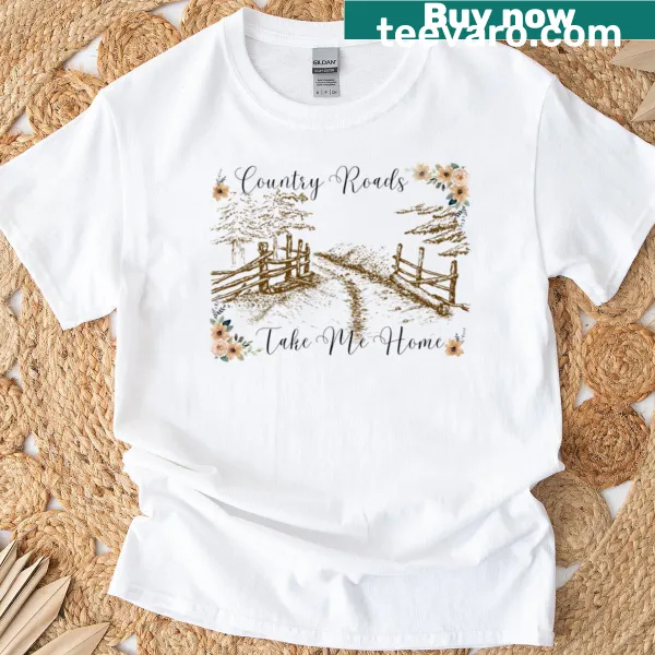 Country-themed t-shirt with heartfelt text