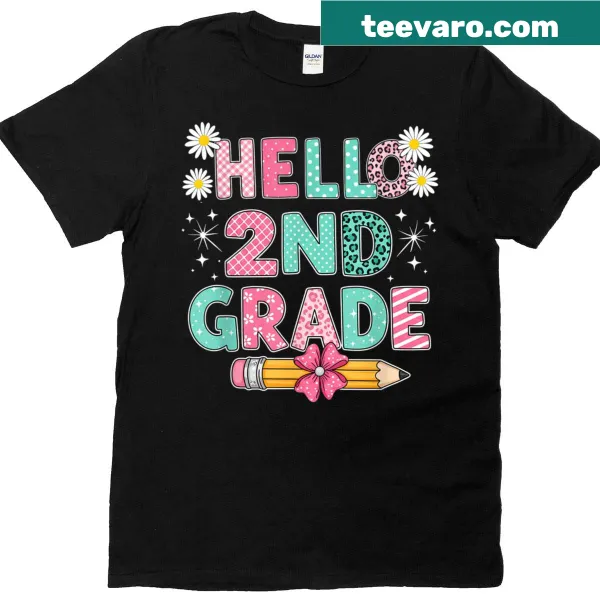 T-shirt for second-grade teachers welcoming students
