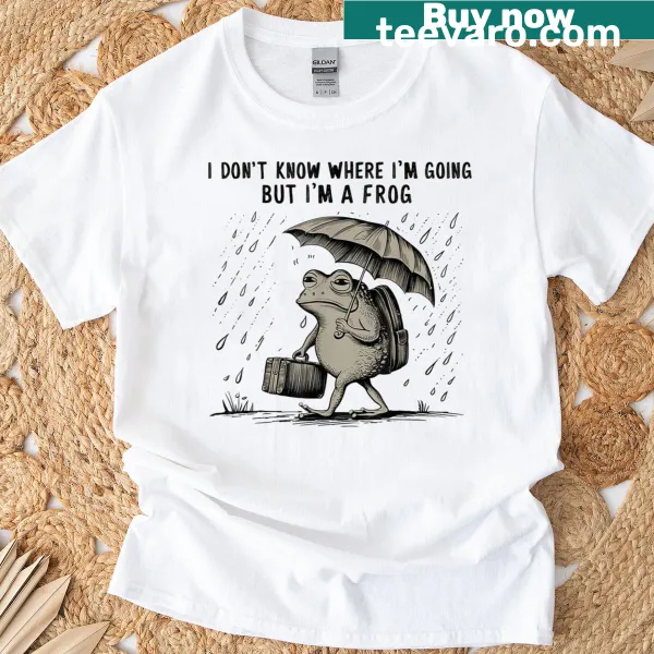Meme Frog t-shirt featuring an iconic cartoon frog design