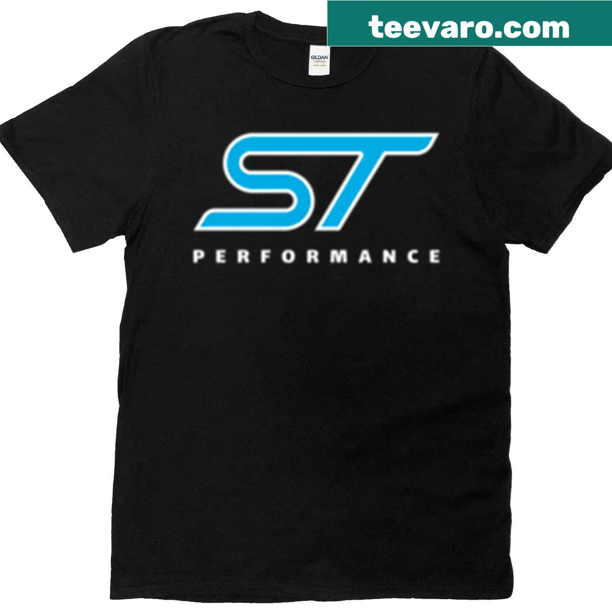 Motorsport Performance T-shirt with ST Focus emblem — on a men's t-shirt