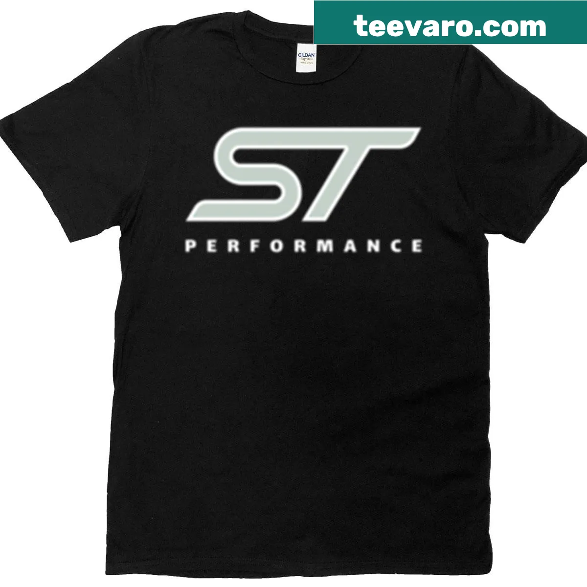 Dynamic motorsport-themed T-shirt with performance graphic — on a men's t-shirt
