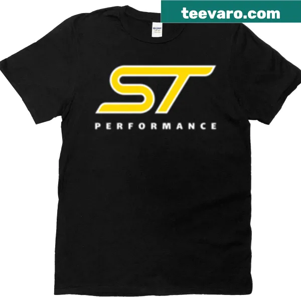 Illustration of the Motorsport St Focus Performance T-shirt showcasing the car design
