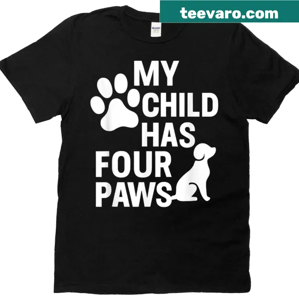 Cute dog lover t-shirt with text about pet parenthood