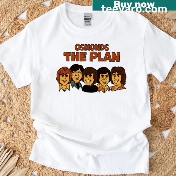 Emblematic design celebrating the Osmonds