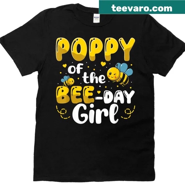 Cute bee illustration Birthday T-shirt for kids