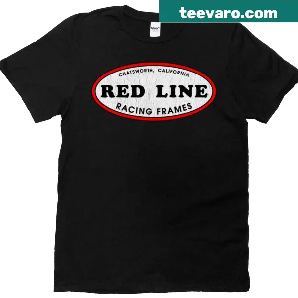 Vintage distressed Redline BMX racing logo t-shirt