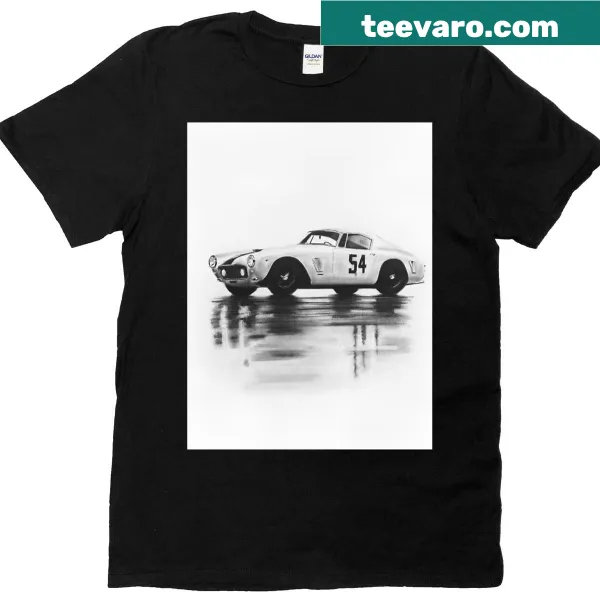 Dynamic speed graphic on a casual sports t-shirt