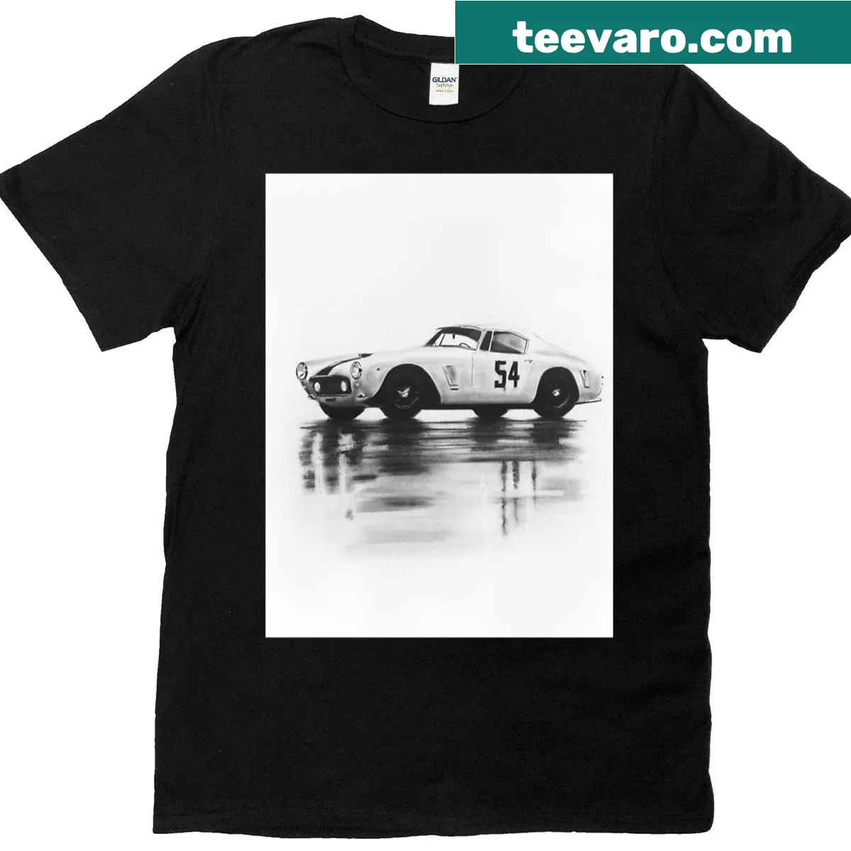 Dynamic speed graphic on a casual sports t-shirt — on a men's t-shirt