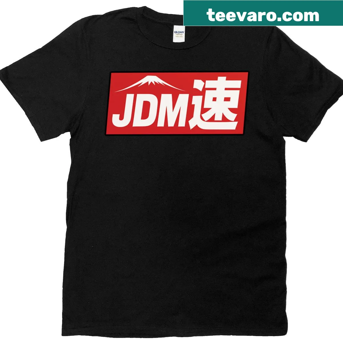Vintage t-shirt featuring AE86 inspired JDM car design with kanji. — on a men's t-shirt
