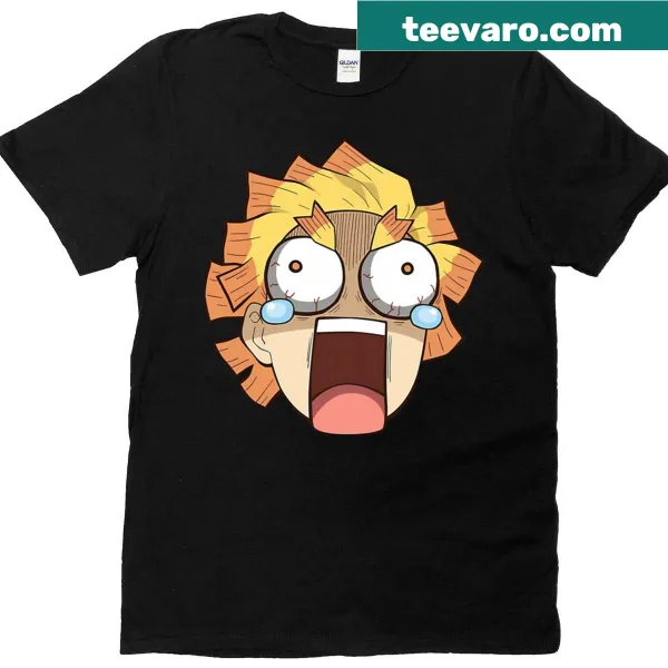 T-shirt featuring artistic graphic of the Thunder Pillar