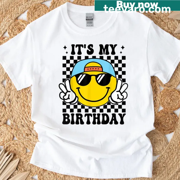 Birthday T-shirt for boys with humorous bruh quote
