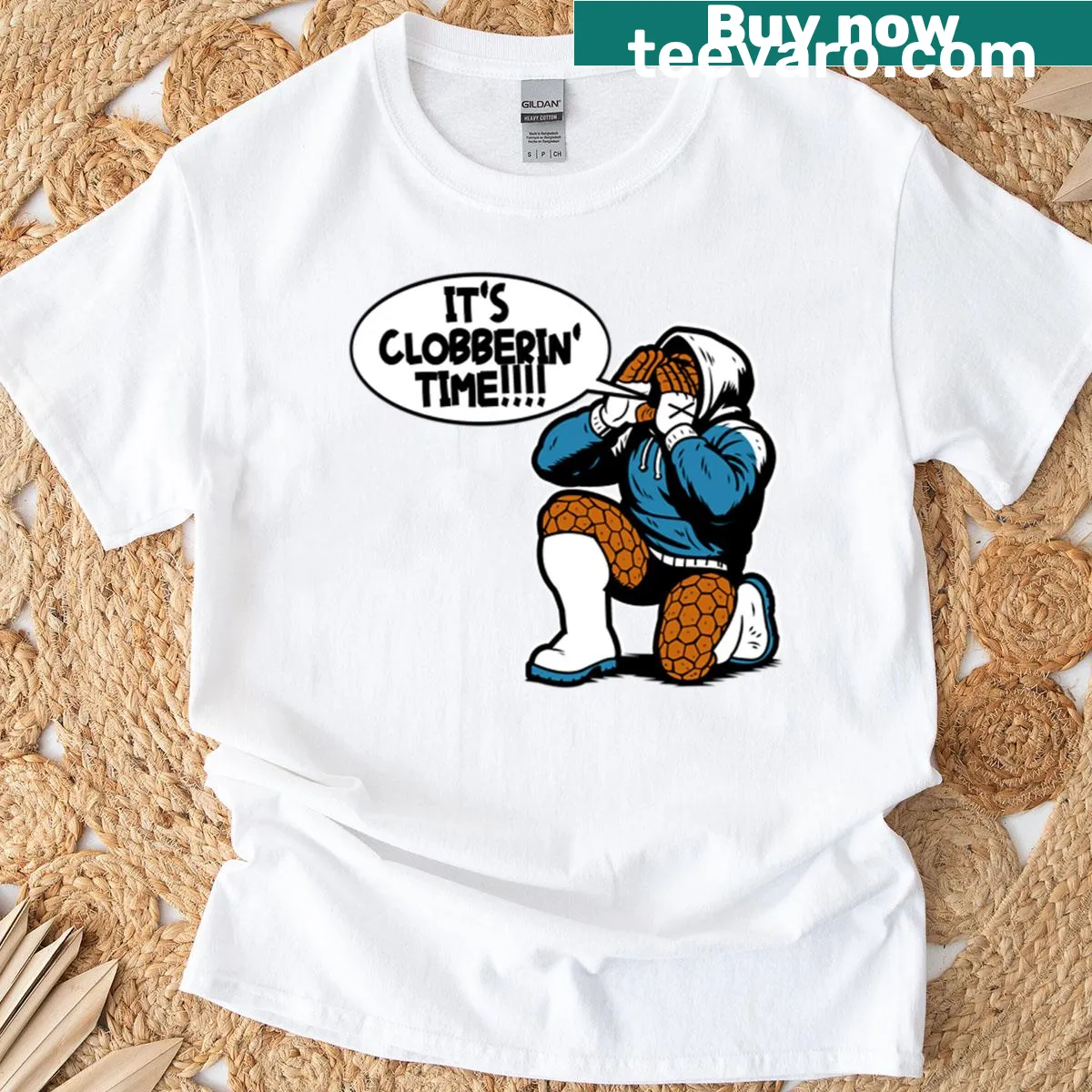 Vintage punk rock graphic t-shirt with edgy design. — on a men's t-shirt