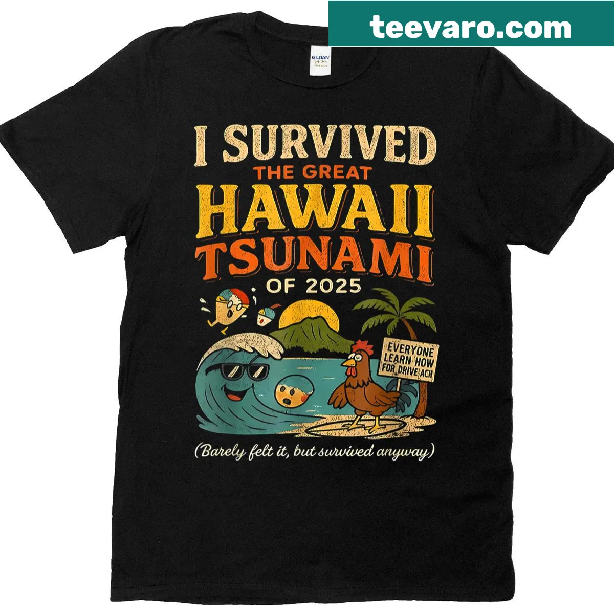 Playful costume-themed graphic T-shirt for everyday wear — on a men's t-shirt