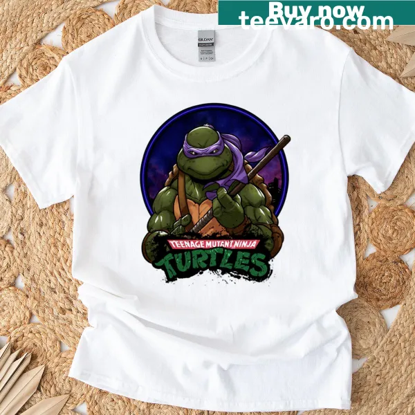 Vintage Donatello T-shirt featuring a classic illustration