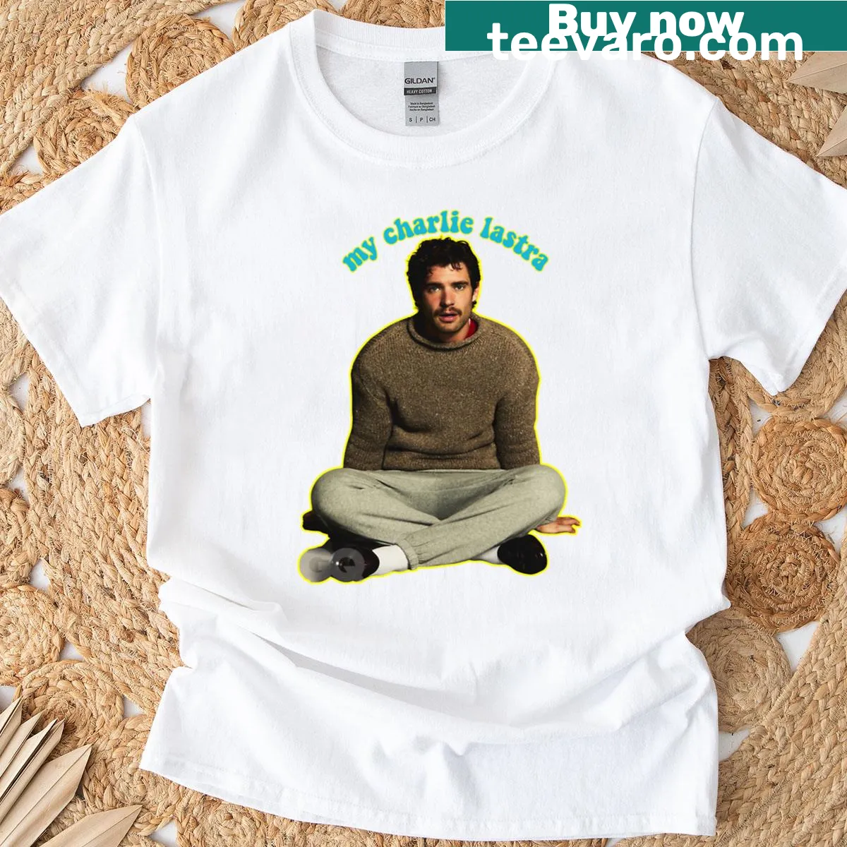 T-shirt with the phrase 'I Love My Boyfriend' in a charming design — on a men's t-shirt