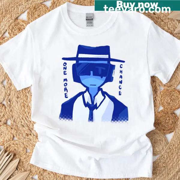T-shirt with a powerful illustration and the text "One More Chance"