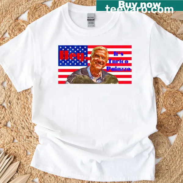 Stars and stripes design on a patriotic T-shirt