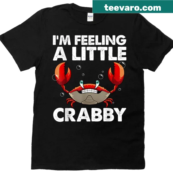 Whimsical T-shirt featuring funny crab graphics for crab lovers