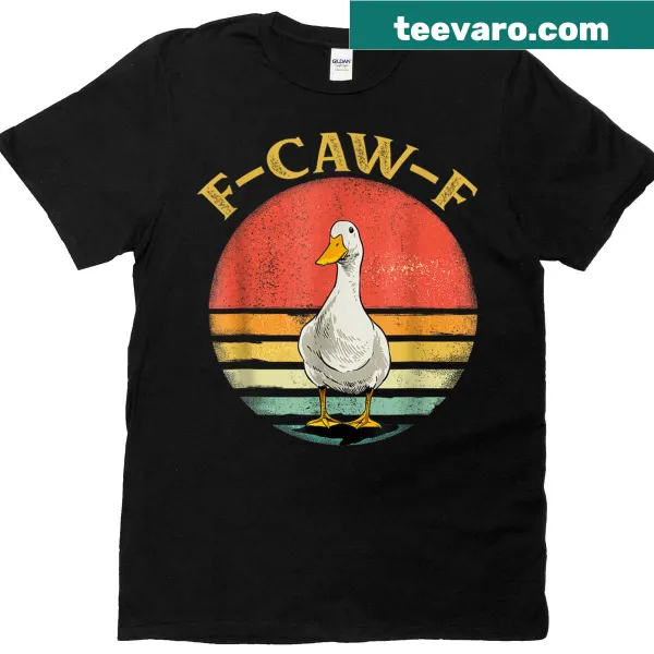 Funny T-shirt featuring a whimsical duck graphic with a pun