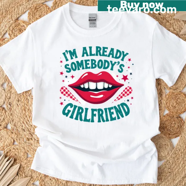 Humorous declaration of relationship status t-shirt