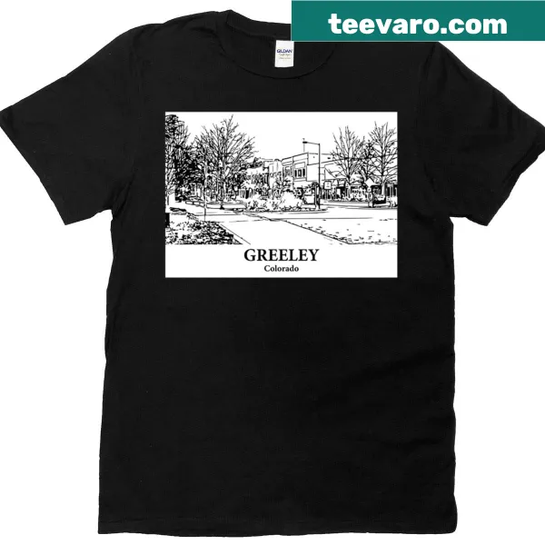 Illustrative design showcasing Greeley, Colorado.