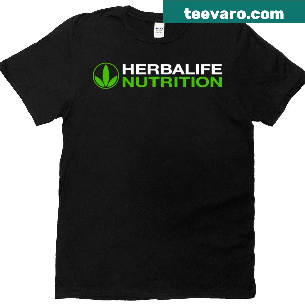Herbalife Nutrition t-shirt with clear health message — on a men's t-shirt