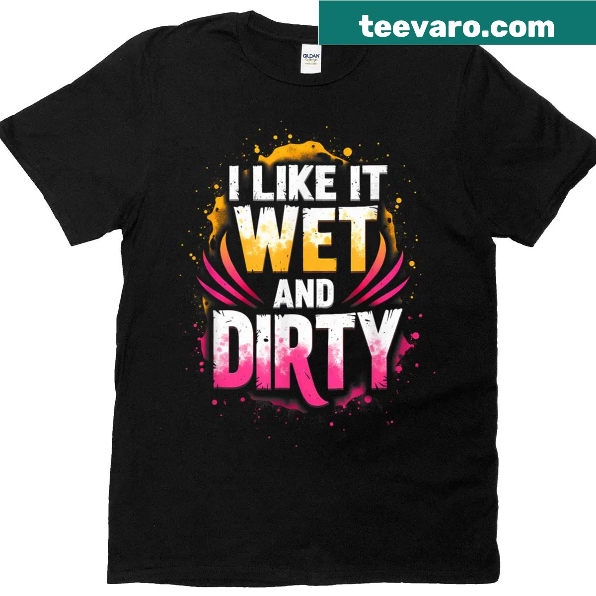 Humorous T-shirt for motocross and BMX enthusiasts — on a men's t-shirt