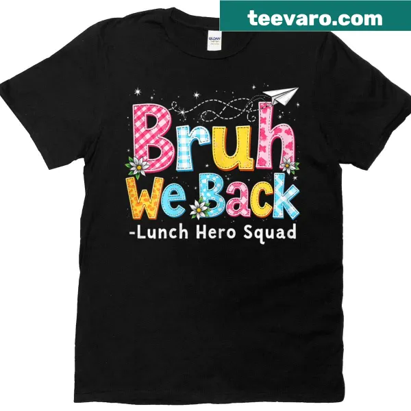 Funny Lunch Lady T-shirt for back-to-school with humorous text