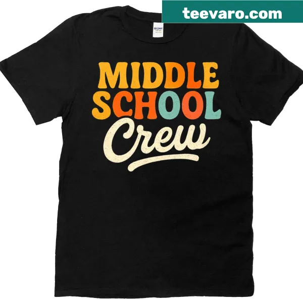 Retro Middle School Crew T-shirt