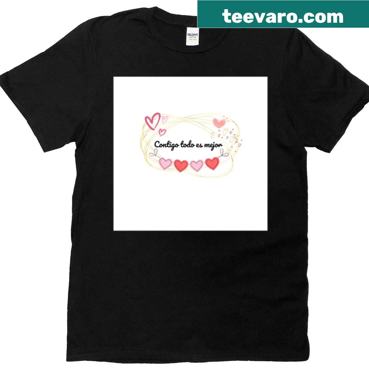 T-shirt with the phrase 'My Safe Place' in simple typography — on a men's t-shirt