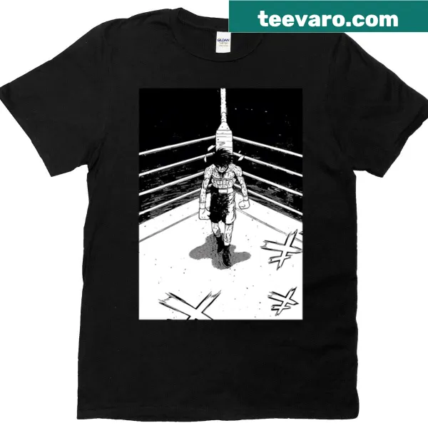 Inspirational T-shirt with the motivational quote 'Never Give Up.'