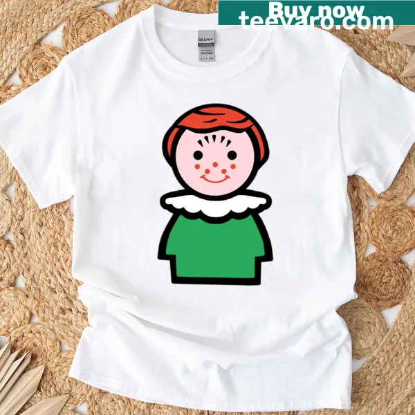 Illustration of Penny from the Play Family Figure on T-shirt